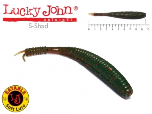 Силикон Lucky John S-Shad 3,8" 085